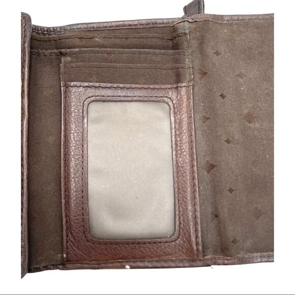 VINTAGE - FOSSIL tri-fold mini wallet card holder - Picture 9 of 12